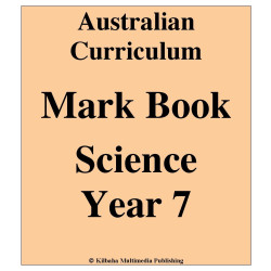Australian Curriculum Science Year 7 - Mark Book